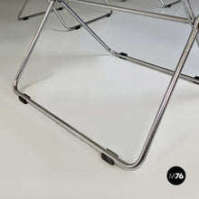 Charger l'image dans la galerie, Metal adjustable chairs by Guido De Marco and Roberto Rebolini for Robots, 1970s