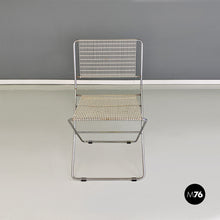 Charger l'image dans la galerie, Metal adjustable chairs by Guido De Marco and Roberto Rebolini for Robots, 1970s