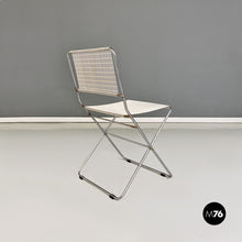 Charger l'image dans la galerie, Metal adjustable chairs by Guido De Marco and Roberto Rebolini for Robots, 1970s