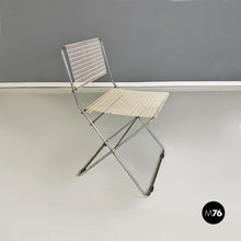 Charger l'image dans la galerie, Metal adjustable chairs by Guido De Marco and Roberto Rebolini for Robots, 1970s