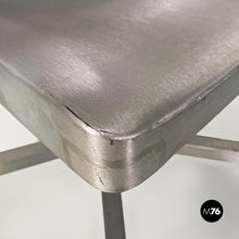 将图片加载到图库查看器,Brushed aluminum Hudson chairs by Philippe Starck for Emeco, 2000s