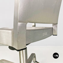 将图片加载到图库查看器,Brushed aluminum Hudson chairs by Philippe Starck for Emeco, 2000s