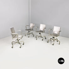 将图片加载到图库查看器,Brushed aluminum Hudson chairs by Philippe Starck for Emeco, 2000s