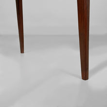Load image into Gallery viewer, Wooden and yellow fabric chairs, 1960s