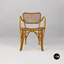 画像をギャラリービューアに読み込む, Outdoor rattan chairs, 1960s