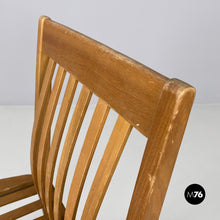 画像をギャラリービューアに読み込む, Wooden Milano chairs by Aldo Rossi for Molteni, 1987