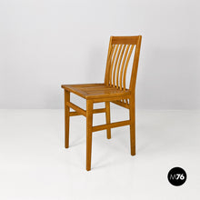 画像をギャラリービューアに読み込む, Wooden Milano chairs by Aldo Rossi for Molteni, 1987