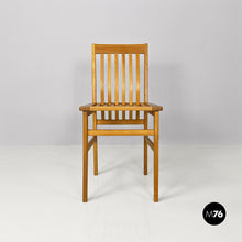 画像をギャラリービューアに読み込む, Wooden Milano chairs by Aldo Rossi for Molteni, 1987