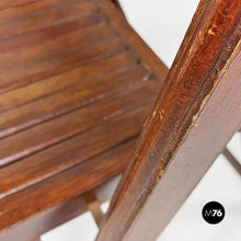 Load image into Gallery viewer, Teak wood folding chairs, 1960s