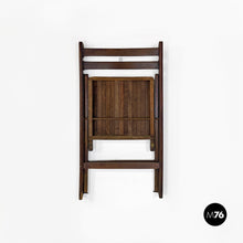 Load image into Gallery viewer, Teak wood folding chairs, 1960s