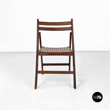 Load image into Gallery viewer, Teak wood folding chairs, 1960s