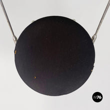 画像をギャラリービューアに読み込む, Steel, wood and black fabric chairs by De Pas, D'Urbino and Lomazzi of Studio DDL for Zero Disegno, 1990s