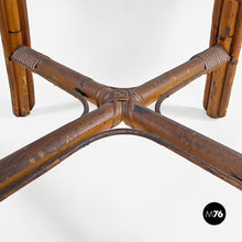 画像をギャラリービューアに読み込む, Rattan armchairs with armrests, 1960s