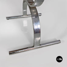 Load image into Gallery viewer, Rattan and chromed steel chairs, 1970s