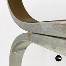 Load image into Gallery viewer, Rattan and chromed steel chairs, 1970s