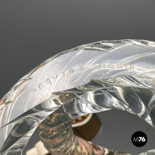 画像をギャラリービューアに読み込む, Table lamps by Seguso in Murano glass and floral fabric, 1930s