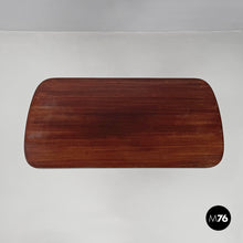 画像をギャラリービューアに読み込む, Wooden coffee table with semicircle legs, 1930s