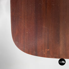 画像をギャラリービューアに読み込む, Wooden coffee table with semicircle legs, 1930s