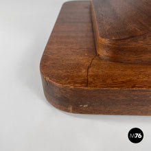 画像をギャラリービューアに読み込む, Wooden coffee table with semicircle legs, 1930s