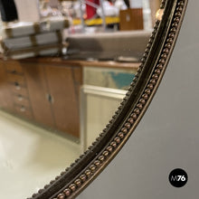Charger l'image dans la galerie, Brass wall mirror with ribbon, 1950s
