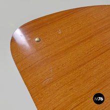 将图片加载到图库查看器,Chair in brown formica and black metal, 1960s