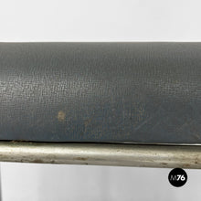 Charger l'image dans la galerie, Stool in metal and faux leather, 1930s