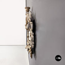 画像をギャラリービューアに読み込む, Wall mirror with natural and animal decorations, 1990s