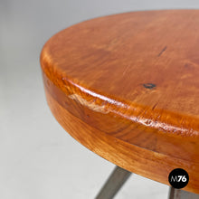 Load image into Gallery viewer, Adjustable stools in wood and metal, 1960s
