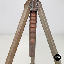 Load image into Gallery viewer, Adjustable stools in wood and metal, 1960s