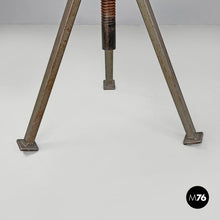 Load image into Gallery viewer, Adjustable stools in wood and metal, 1960s