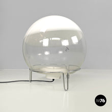 画像をギャラリービューアに読み込む, Murano glass table lamp Sfera by Angelo Mangiarotti for Skipper, 1970s
