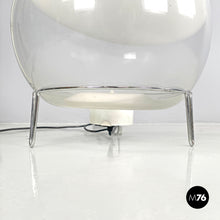 画像をギャラリービューアに読み込む, Murano glass table lamp Sfera by Angelo Mangiarotti for Skipper, 1970s