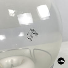画像をギャラリービューアに読み込む, Murano glass table lamp Sfera by Angelo Mangiarotti for Skipper, 1970s