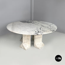 画像をギャラリービューアに読み込む, Round marble dining table Samo by Carlo Scarpa for Simon Gavina, 1970s