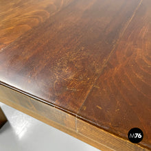 Load image into Gallery viewer, Wooden coffee table with squared legs, 1970s