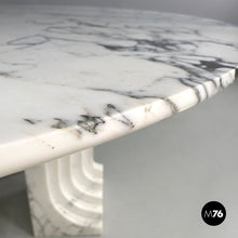 画像をギャラリービューアに読み込む, Round marble dining table Samo by Carlo Scarpa for Simon Gavina, 1970s
