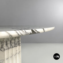 画像をギャラリービューアに読み込む, Round marble dining table Samo by Carlo Scarpa for Simon Gavina, 1970s
