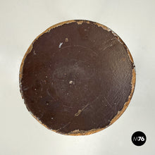 Charger l'image dans la galerie, Brown painted wooden stool, 1920s