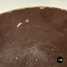 Charger l'image dans la galerie, Brown painted wooden stool, 1920s