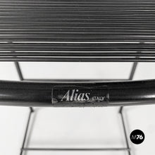 Carica l'immagine nel visualizzatore di Gallery, Black metal and plastic Spaghetti stool by Giandomenico Belotti for Alias, 1979