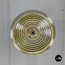 画像をギャラリービューアに読み込む, Splugen Brau golden chandelier by Achille and Pier Giacomo Castiglioni for Flos, 1960s