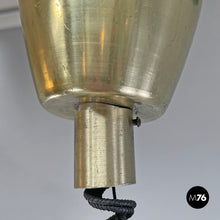 画像をギャラリービューアに読み込む, Splugen Brau golden chandelier by Achille and Pier Giacomo Castiglioni for Flos, 1960s