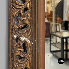 Load image into Gallery viewer, Wall mirror with gilded wooden frame, 1950s