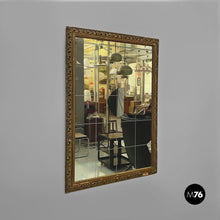 Load image into Gallery viewer, Wall mirror with gilded wooden frame, 1950s