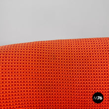 画像をギャラリービューアに読み込む, Metal and red fabric chairs by Warren Platner for Knoll, 1970s