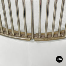 画像をギャラリービューアに読み込む, Metal and red fabric chairs by Warren Platner for Knoll, 1970s