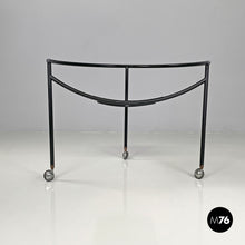 将图片加载到图库查看器,Black armchair Dr Sonderbar by Philippe Starck for XO, 1980s