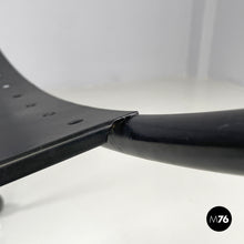 将图片加载到图库查看器,Black armchair Dr Sonderbar by Philippe Starck for XO, 1980s