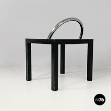 画像をギャラリービューアに読み込む, Black wood coffee table Ko-Ko by Shiro Kuramata for Cappellini, 1986