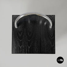 画像をギャラリービューアに読み込む, Black wood coffee table Ko-Ko by Shiro Kuramata for Cappellini, 1986